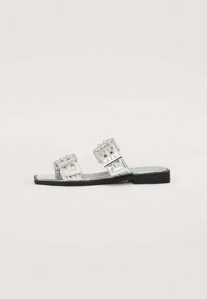 ROLLY - Mules - silver coloured