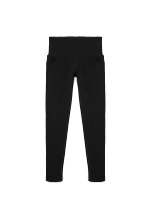 Terranova, LEGGINGS SPORTIVI LUNGHI SEAMLESS ARRICCIATI - Leggings - nero