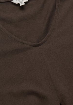 Cellbes of Sweden, V-NECK JERSEY DRESS - Jerseykleid - brown