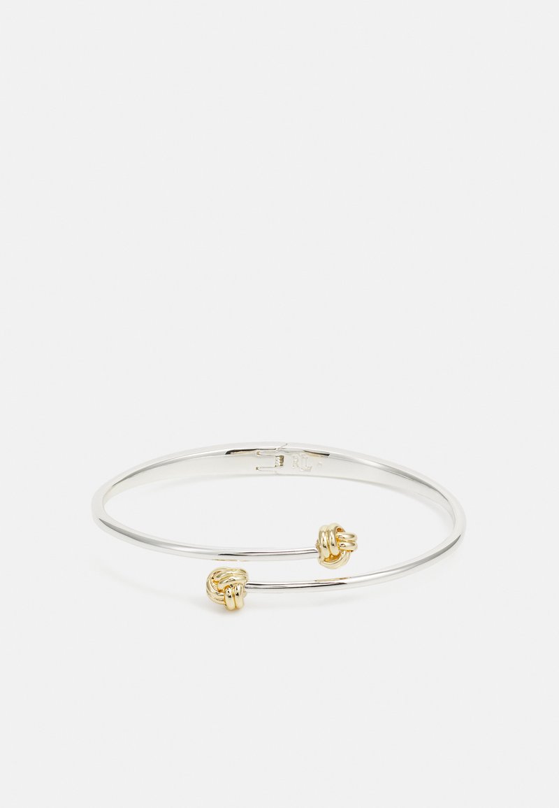 Lauren Ralph Lauren KNOT BYPASS BANGLE - Apyrankė - silver-coloured/gold-coloured