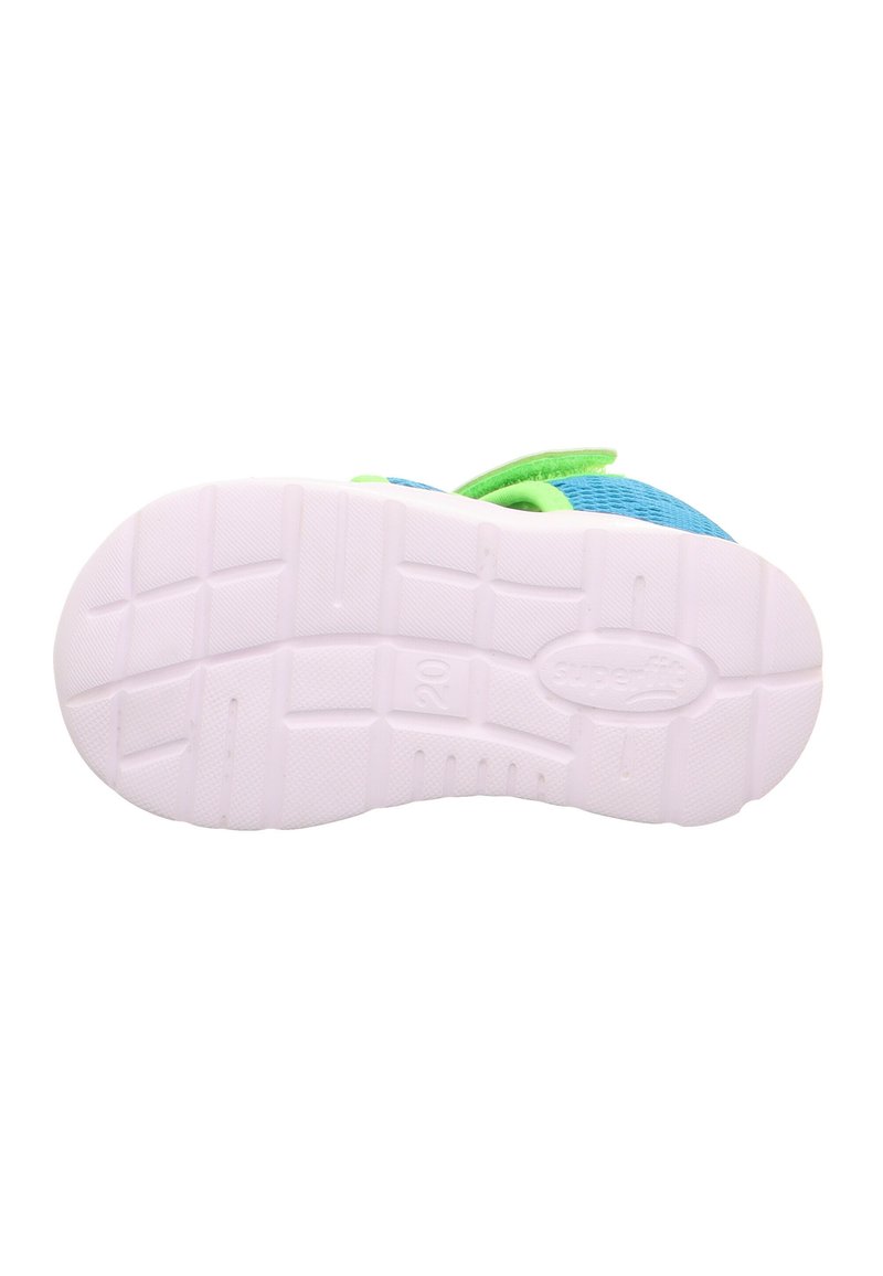 Superfit Wave, Sandali, Azzurro/Giallo 8400, 21 EU