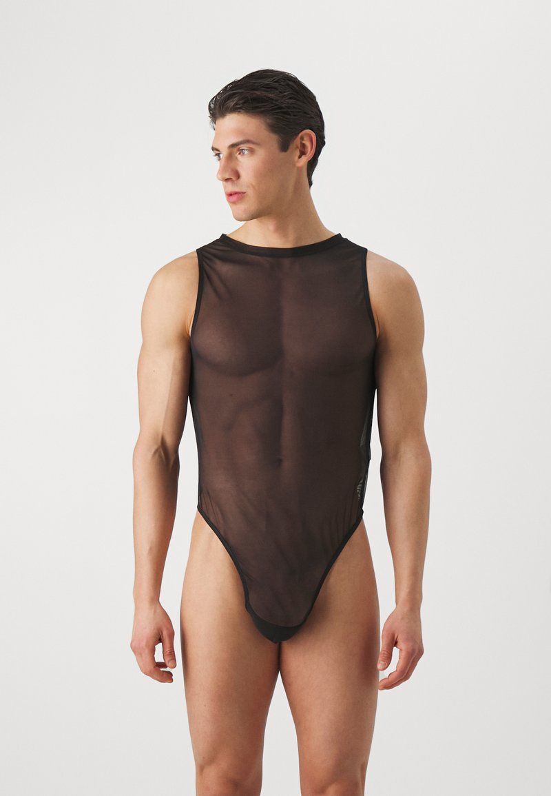 We Are We Wear TAURUS RAVER FRONT BODY - Undershirt - black
