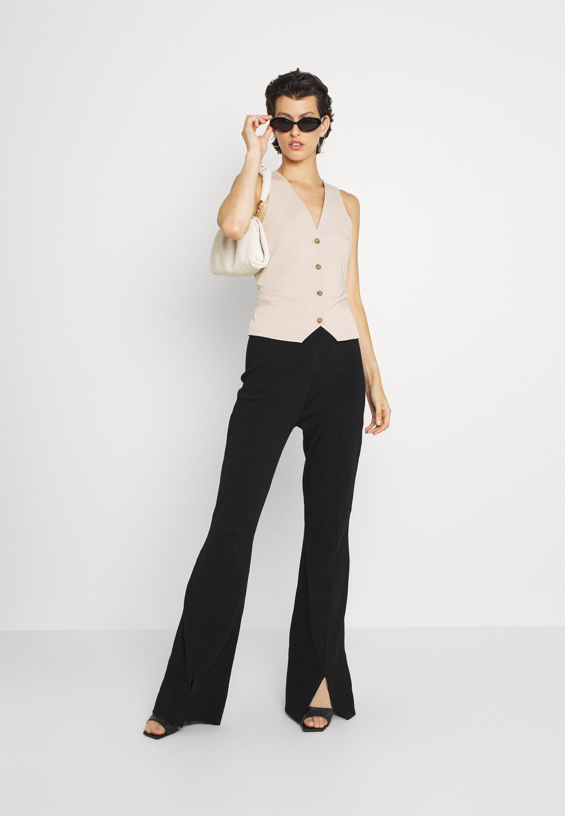 Fashion Union Tall SINATRA BOTTOM SPLIT 