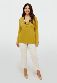 Fiorella Rubino SCOLLO V - Strickpullover - giallo
