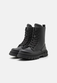 Tommy Hilfiger MICHIGAN UNISEX - Lace-up ankle boots - black