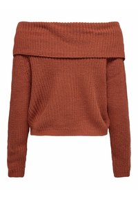 JDY Stickad tröja - ochre