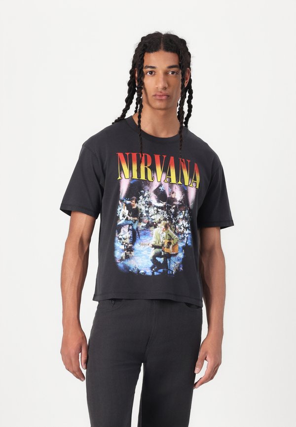 NIRVANA CROP - Print T-shirt3