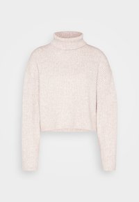 ONLMELANIE ROLLNECK - Maglione - oatmeal melange