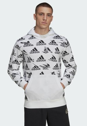 ESSENTIALS BRANDLOVE FRENCH - Hoodie - white
