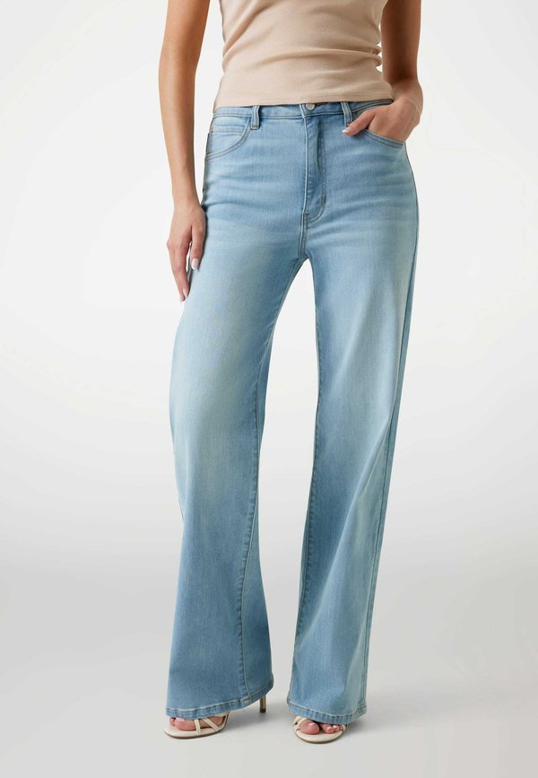 Flared Jeans - blau