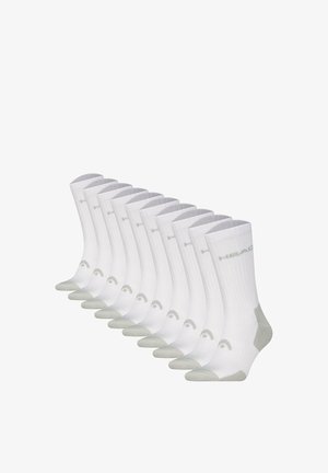 Head, 10 PACK UNISEX - Sportsocken - weiß