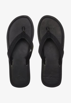 Slippers - solid black