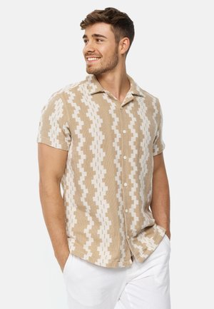 INDICODE JEANS KURZARM COSBY - Shirt - white