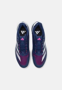 adidas Performance DEFIANT SPEED - Teniški copati za peščeno podlago - dark blue/footwear white/halo blue