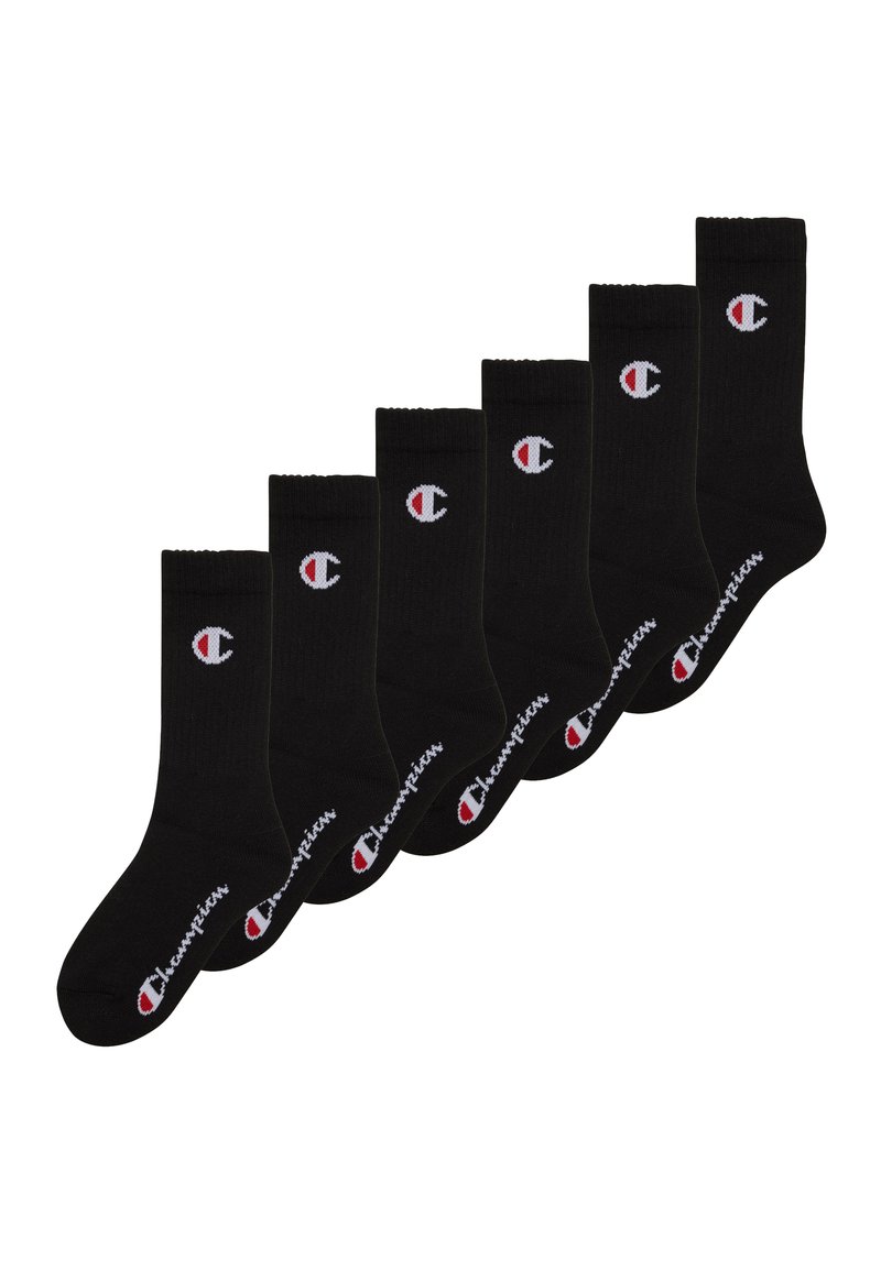 Champion - CREW UNISEX 6 PACK - Sportsocken - black, Vergrößern