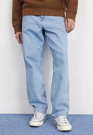 Snickarjeans - bleached denim