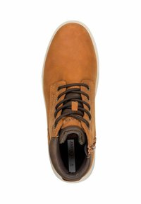 s.Oliver Lace-up ankle boots - cognac