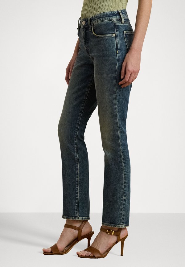 Mid Rise Straight Ankle Jean - Straight leg jeans - haze wash3