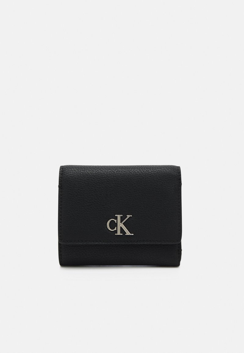 Calvin Klein Jeans MINIMAL MONOGRAM MED TRIFOLD Monedero black/negro Zalando.es