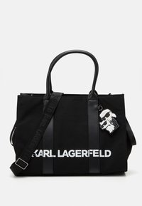 KARL LAGERFELD KIDS CHANGING BAG UNISEX - Taška na detské hygienické potreby  - black
