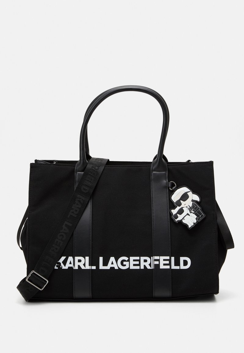 KARL LAGERFELD KIDS CHANGING BAG UNISEX - Taška na detské hygienické potreby  - black