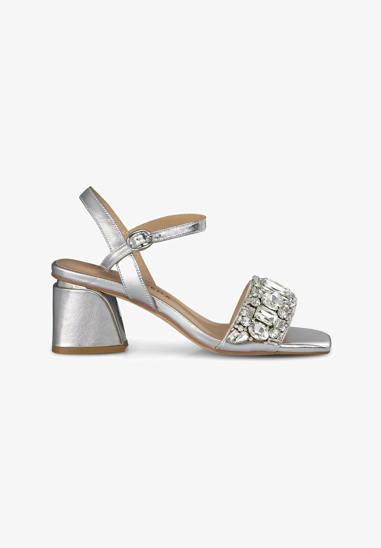 Alma en Pena Sandalias plateado