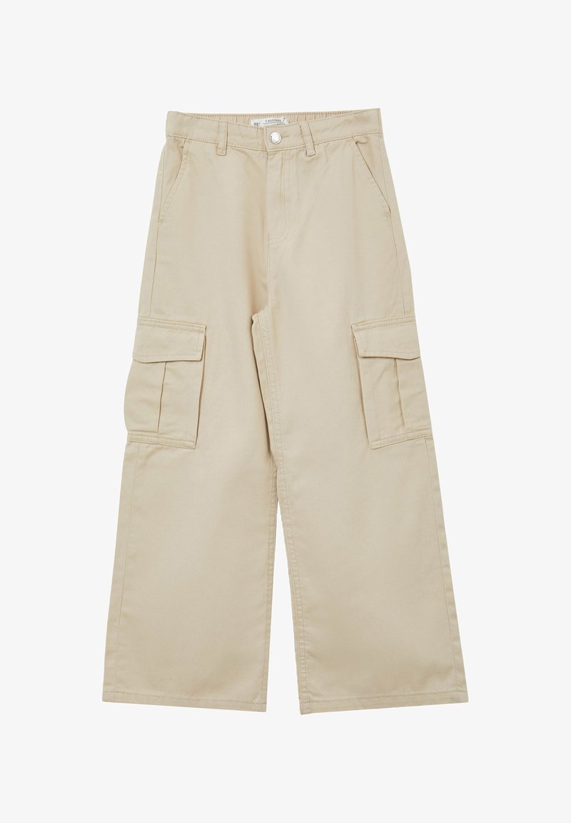 Calliope Pantaloni cargo - beige brillante