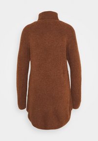 Pieces Stickad tröja - brown