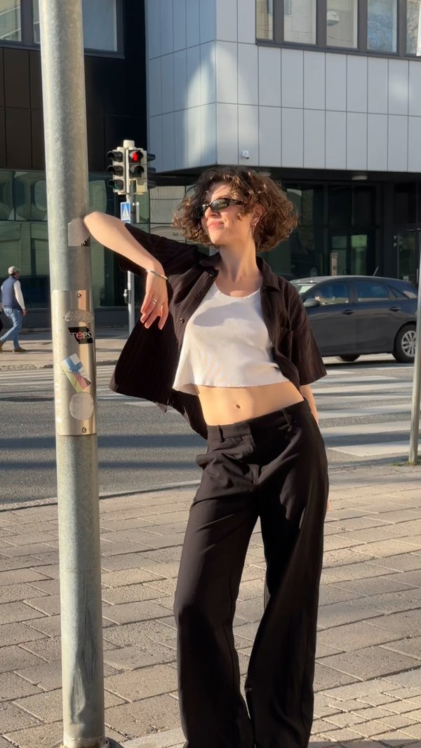 SERVICE  - Button-down blouse3