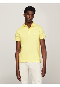 Tommy Hilfiger - SLIM  - Pikeepaita - yellow tulip Pienoiskuva 1