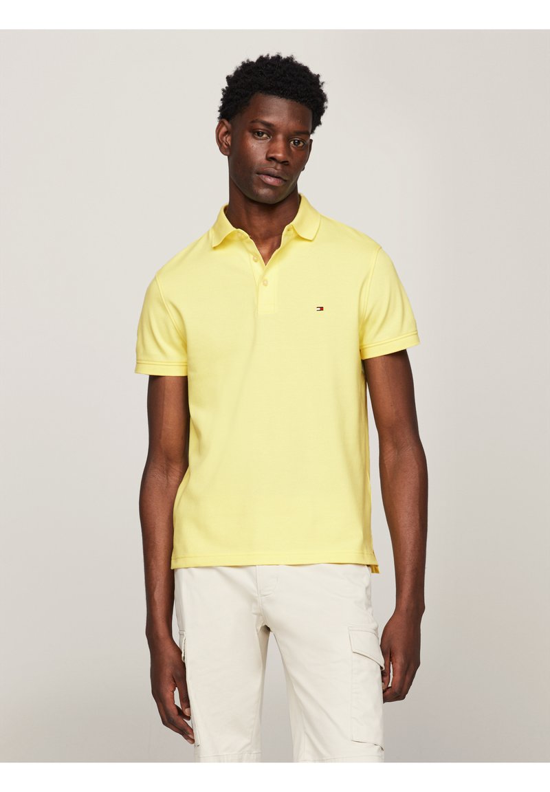 Tommy Hilfiger - SLIM  - Pólóing - yellow tulip, Nagyítás