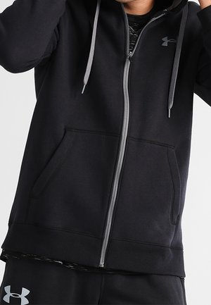 Tröja med dragkedja - black