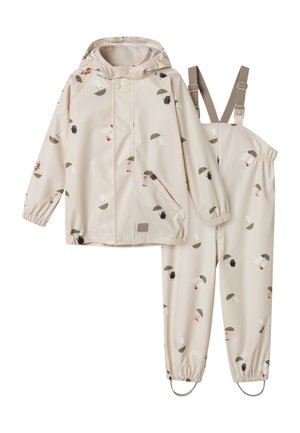 MarMar Copenhagen ODDY UNISEX SET RAIN - Kantáros nadrágok - rainy moomin