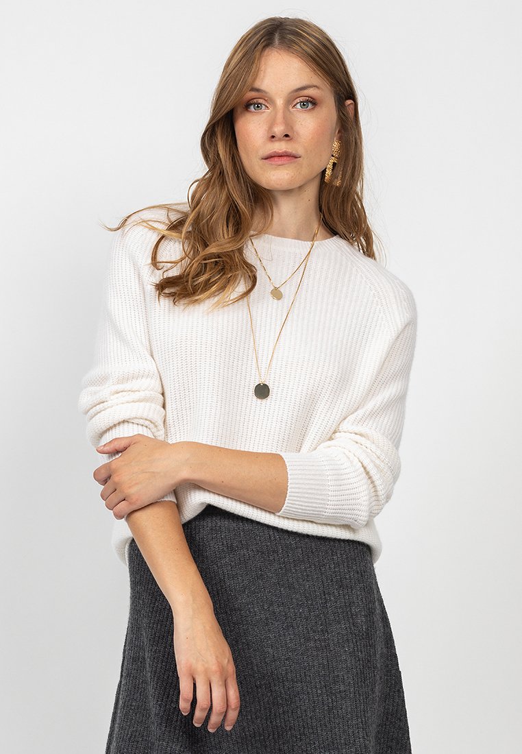 Perfect Cashmere A-lijn rok donkergrijs