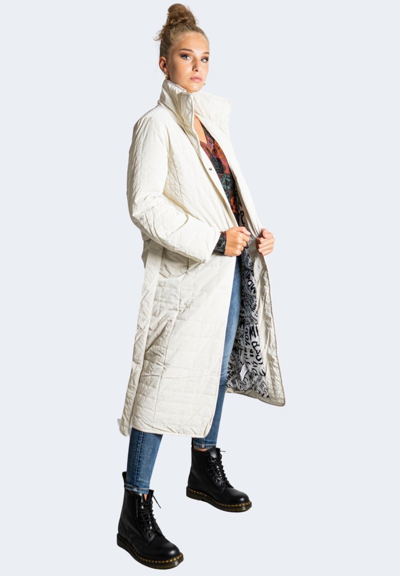 Desigual Wintermantel wit Desigual Wintermantel wit