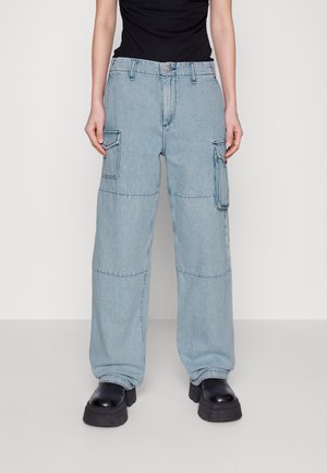 rag & bone NORA CARGO - Džínsy s rovným strihom - lakeside