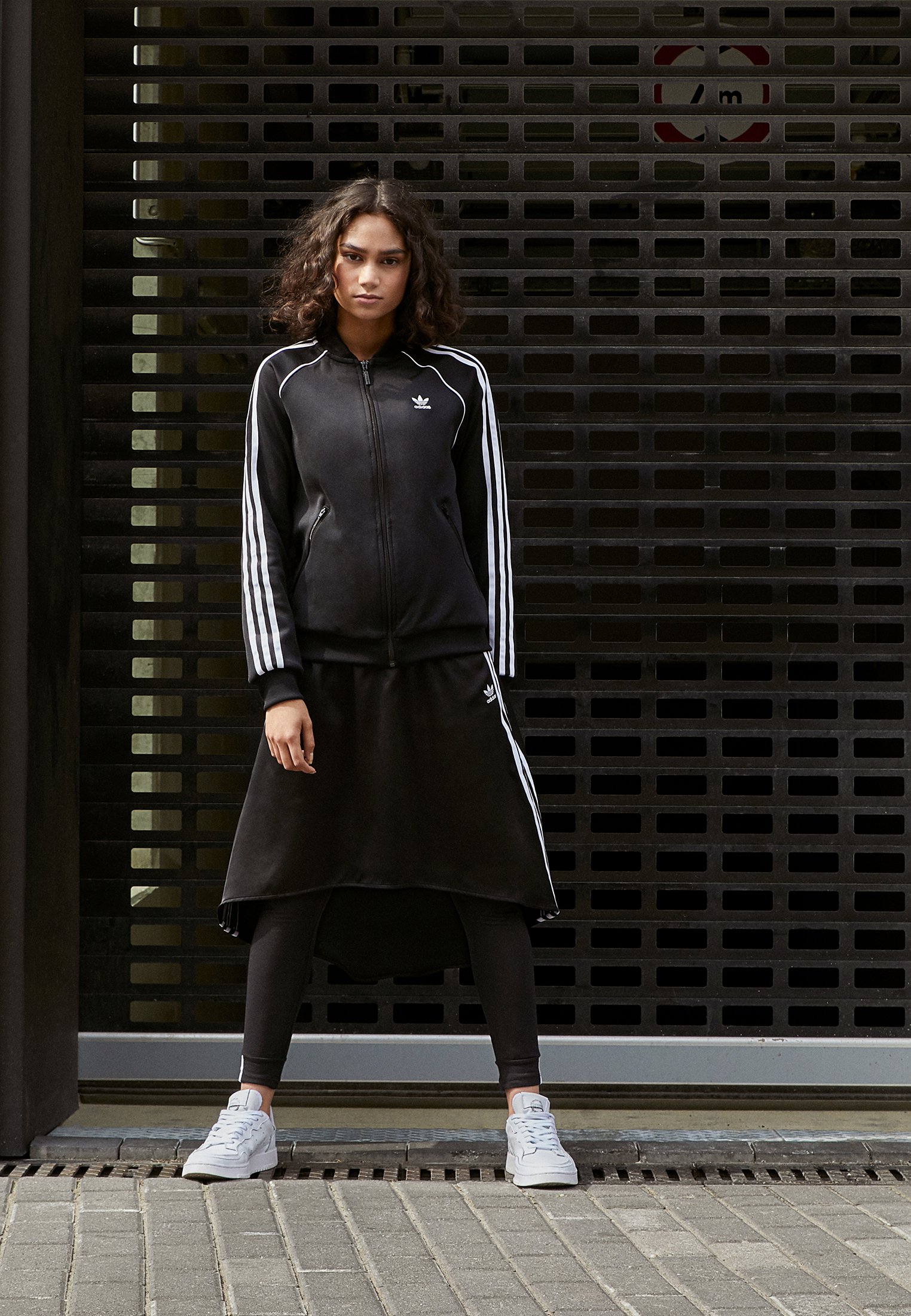 adidas Originals ADICOLOR 3 STRIPES BOMBER TRACK JACKET adidas Originals ADICOLOR 3 STRIPES BOMBER TRACK JACKET