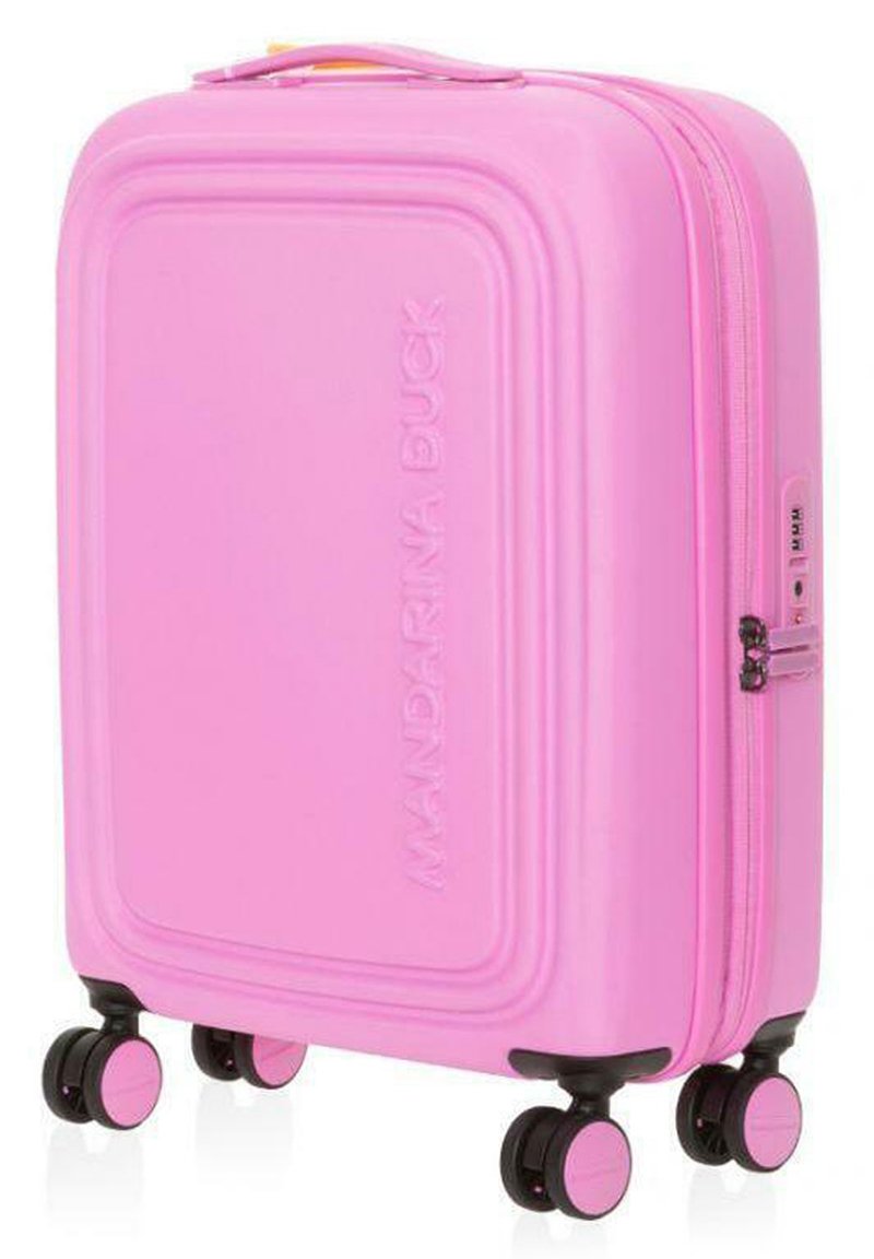 Mandarina Duck LOGO CABINA Wheeled suitcase pink bubble/neon pink