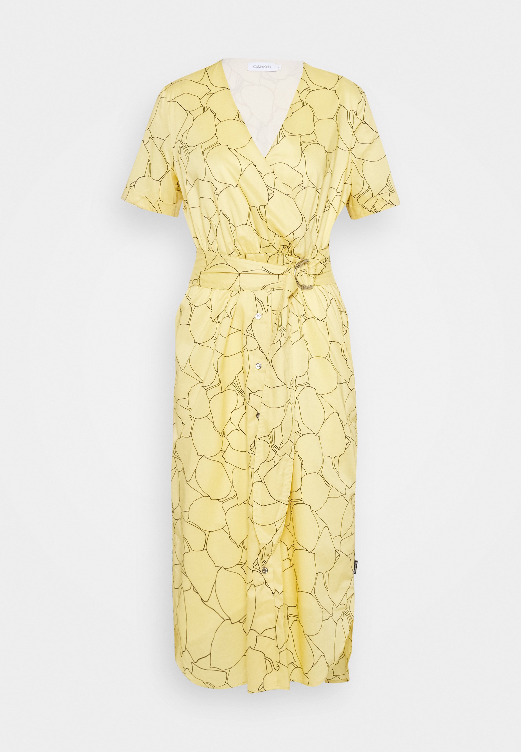 muted yellow dress