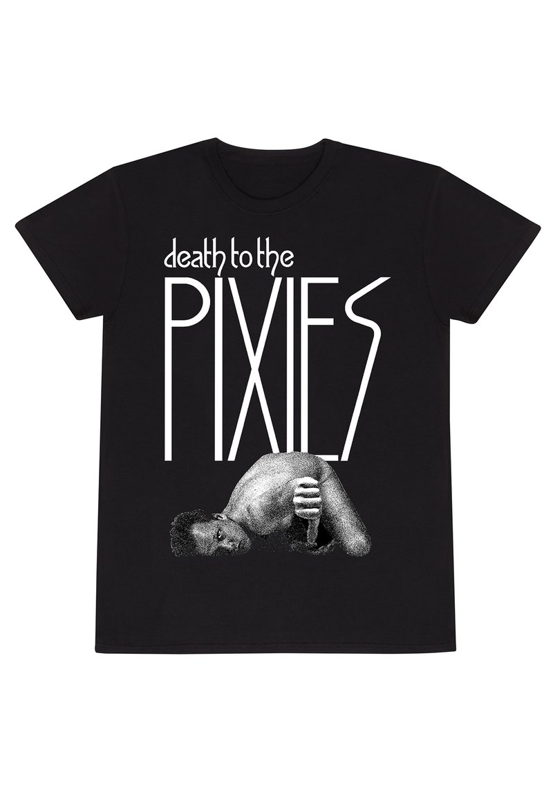 Henry Tiger DEATH TO THE PIXIES - Print T-shirt - black