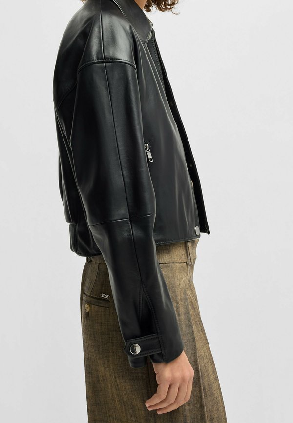 SASSINA - Leather jacket3