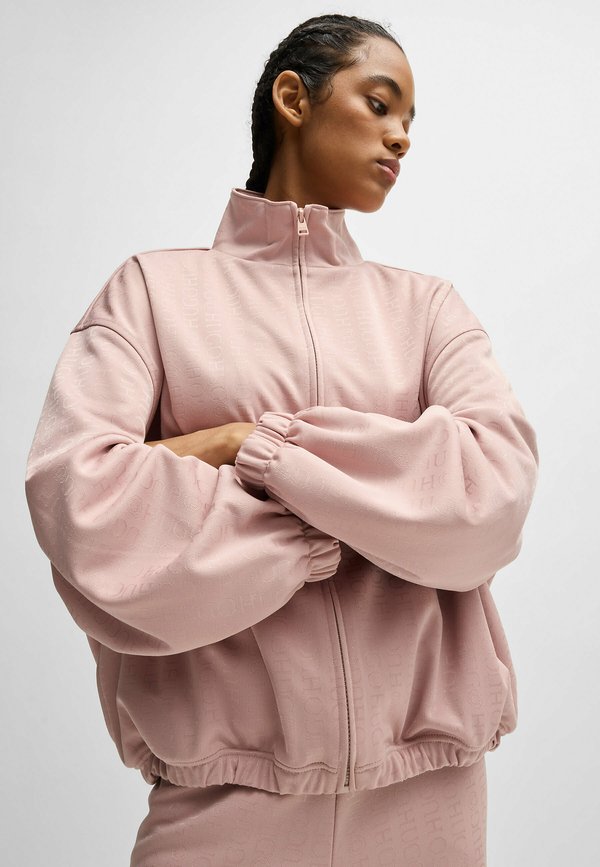 Zip-up sweatshirt - patterned thirtythree3