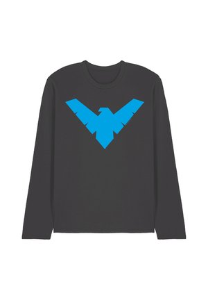 DC COMICS - BATMAN, BATMAN NIGHTWING SYMBOL - Long sleeved top - anthracite