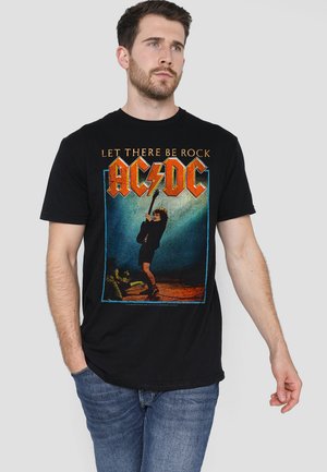 Cotton Soul, AC/DC LET THERE BE ROCK - Print T-shirt - black