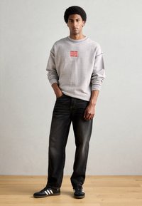 Scotch & Soda LOOSE FIT LABEL - Sweatshirt - grey melange