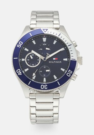 LARSON - Cronografo - silver-coloured/blue