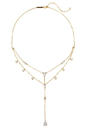 DAZZLE DOUBLE Y - Ketting - gold coloured