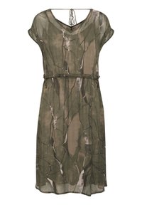 Cream CHERY  - Denné šaty - overland trek forest