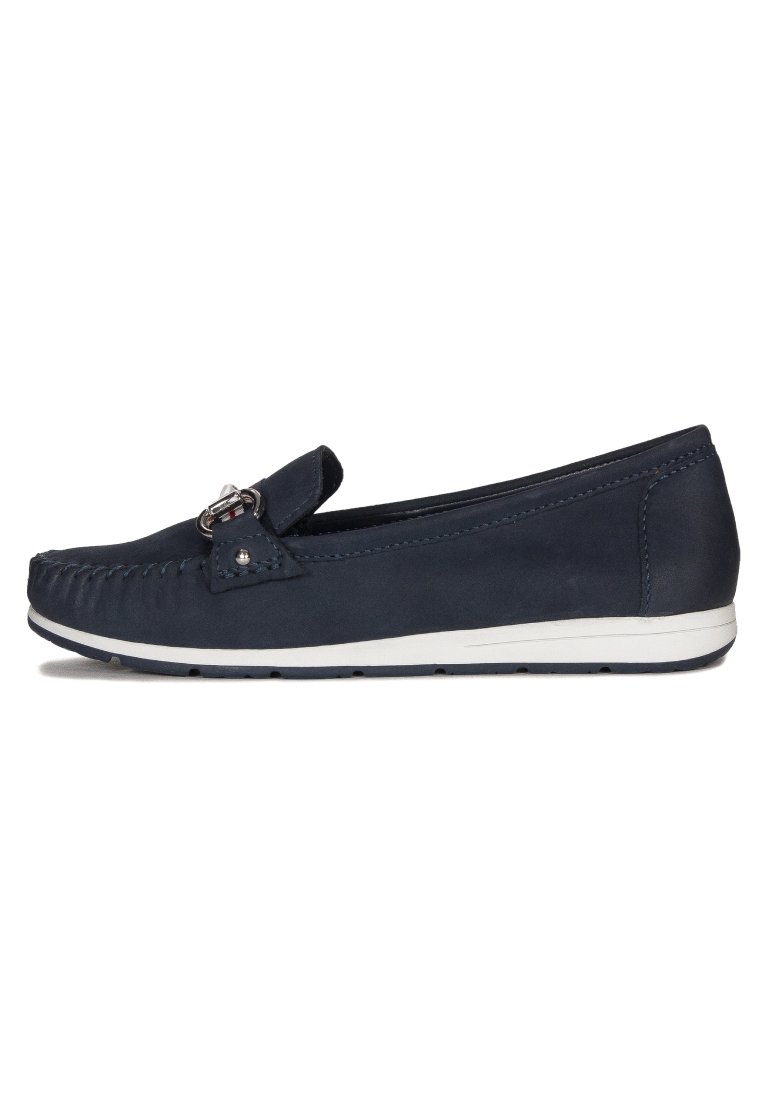 Lucky Brand Salima Mocassini Donna – Slip On Blu Navy, Comodi E Casual, Taglia 41 EU