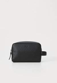 Calvin Klein SLEEK WASHBAG MONO - Toalettmappe - industrial mono black